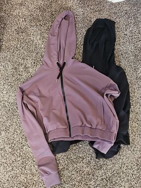 Women's Wodbottom Hooded Crop Zip Jackets - BUNDLE